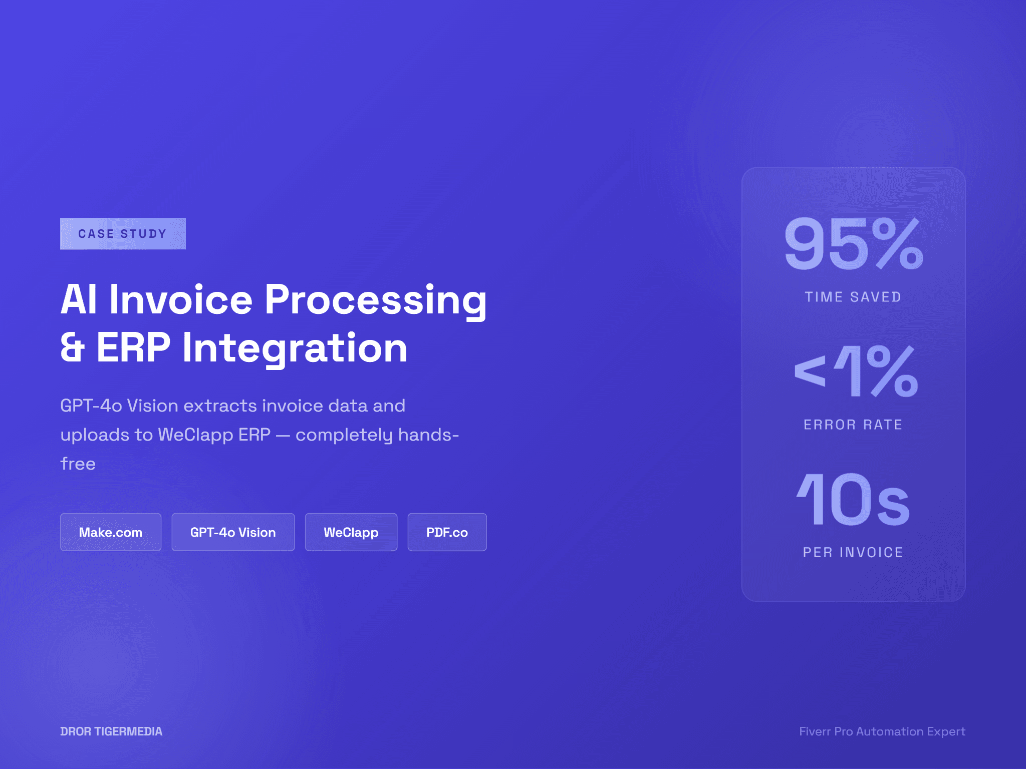 AI Invoice Processing Interface
