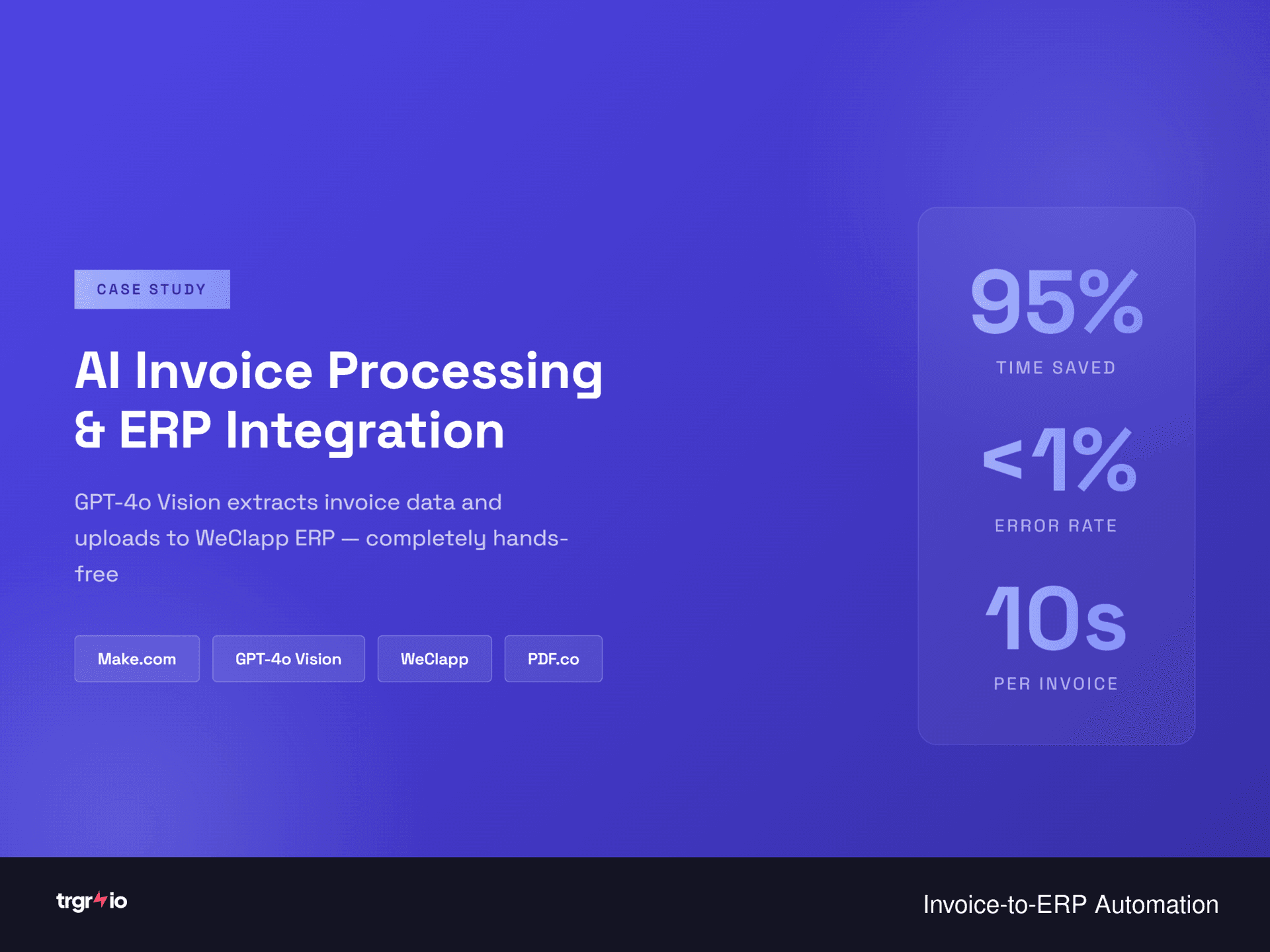 AI Invoice Processing Interface