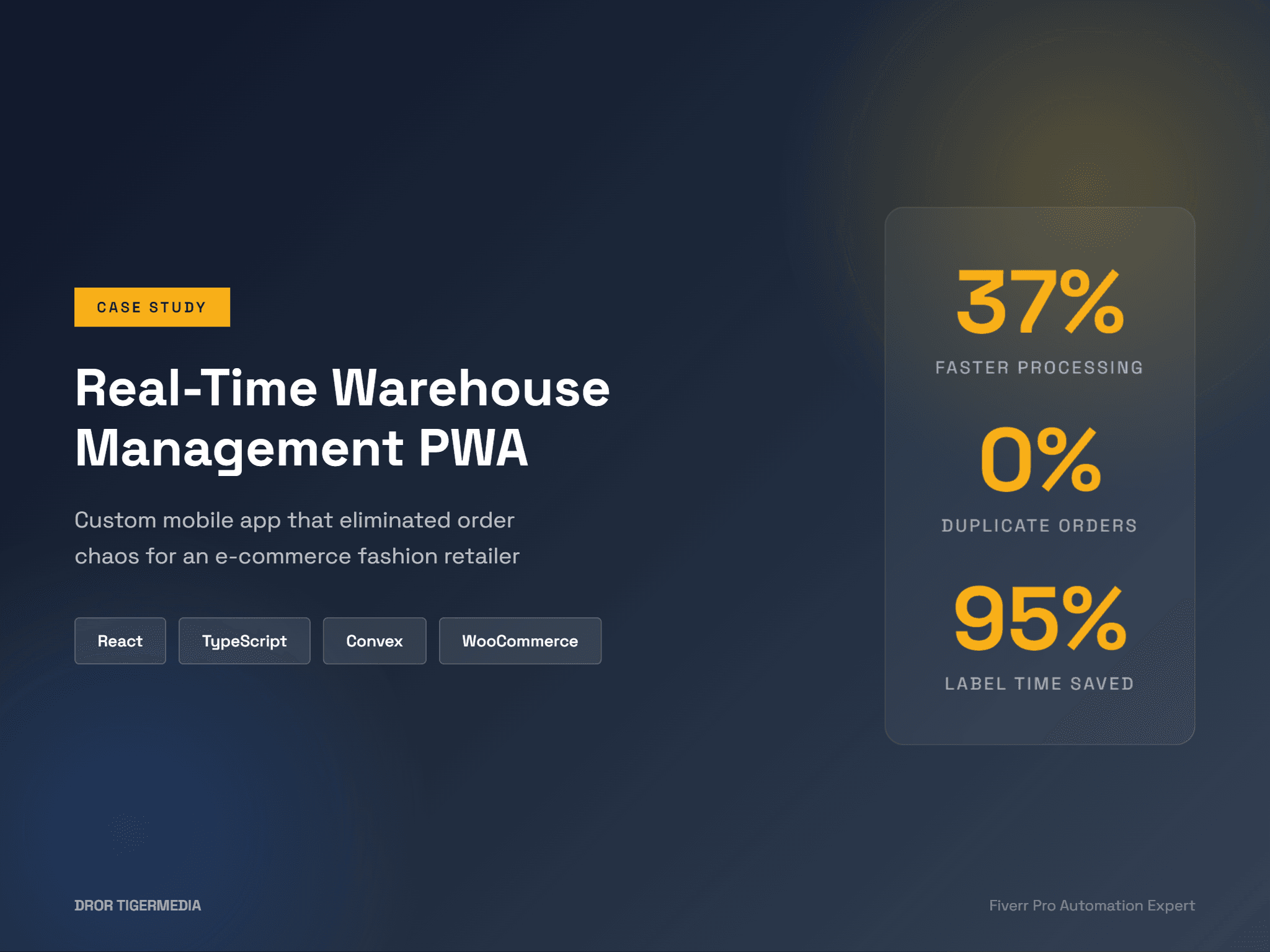 Warehouse Management PWA